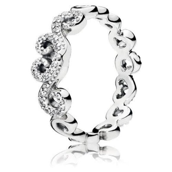 Pandora Jewelry - THIS ITEM HAS SOLD – Sterling Silver, Retired Design, Size 8 (New Witho